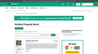 Holiday Property Bond - Timeshares / Holiday Rentals Message Board ...