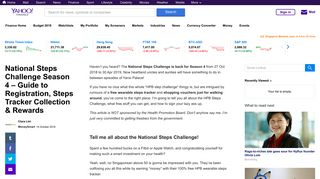 National Steps Challenge Season 4 – Guide to Registration, Steps ...