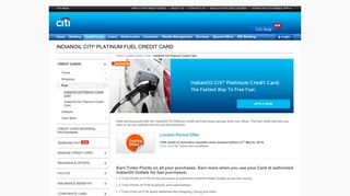 Petrol & Fuel Card - Apply for IndianOil Citi Fuel & Petrol Credit Cards ...