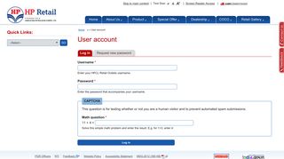 User account | HPCL Retail Outlets, India - Hindustan Petroleum