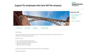 India HR Support - HPE