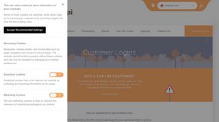 Customer Logins | cap hpi