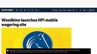 Woodbine launches HPI mobile wagering site - Sportsnet.ca