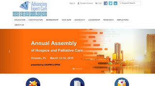 Hospice and Palliative Nurses Association