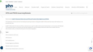 HPOS and PRODA eLearning Modules | Gippsland Primary Health ...