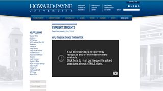 Current Students - Howard Payne University