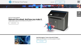 Partner portal - HP Partner First Portal