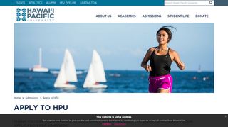 Apply to HPU - Hawaii Pacific University