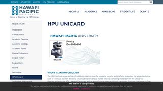 HPU Unicard - Hawaii Pacific University