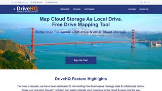 DriveHQ Cloud File Server, Drive Mapping & Free FTP Hosting with ...