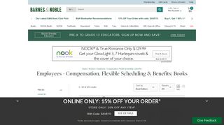 Employees - Compensation, Flexible Scheduling ... - Barnes & Noble