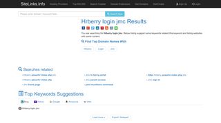 Hrberry login jmc Results For Websites Listing - SiteLinks.Info