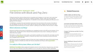 File Your 1040EZ For Free | H&R Block®