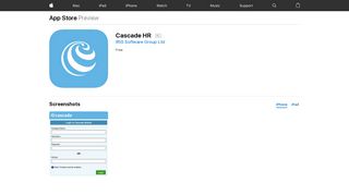 Cascade HR on the App Store - iTunes - Apple
