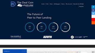 Login - The Deal Coin ICO
