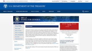 HR Connect - Treasury.gov