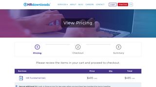 View Pricing | HRdownloads