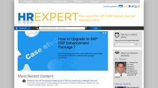 HR Expert - SAPexperts - Wellesley Information Services