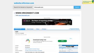 hrkonnekt.com at Website Informer. Login. Visit Hrkonnekt.