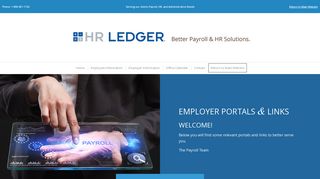 Client Website - Portals/Links - HR Ledger, Inc.