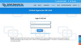 United Agencies HR Link – United Agencies Inc.
