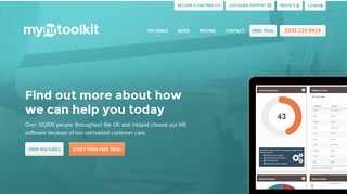 Online HR Software | myhrtoolkit - for SMEs | Holidays, Absence and ...