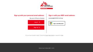 MSF OCB Home Page