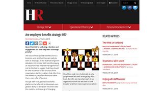 Are employee benefits strategic HR? - HR magazine