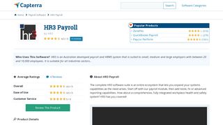 HR3 Payroll Reviews and Pricing - 2019 - Capterra