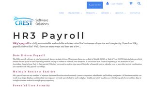 HR3 PAYROLL - Crest Software Solutions Pty Ltd