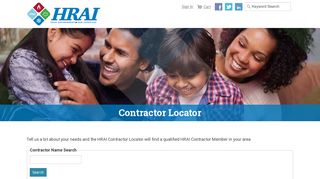Contractor Locator - HRAI