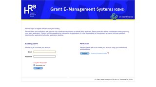 Health Research Board - Online Grant Portal