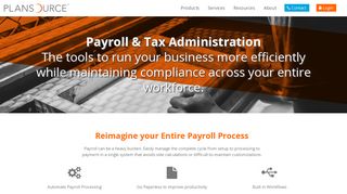 Payroll Administration By PlanSource - Simple & Effective HCM