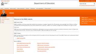 HRMIS - The Department of Education