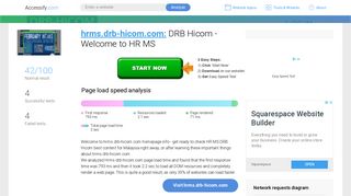 Access hrms.drb-hicom.com. DRB Hicom - Welcome to HR MS