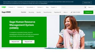 Human Resource Management System (Sage HRMS) | Sage US