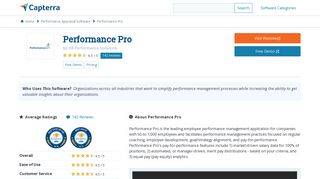 Performance Pro Reviews and Pricing - 2019 - Capterra
