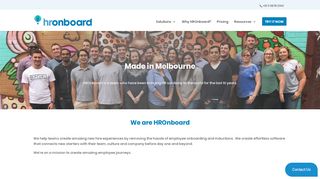 About Us | HROnboard