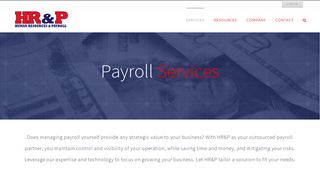 Payroll Services - HR&P Human Resources