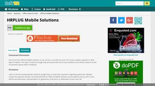 HRPLUG Mobile Solutions - Download