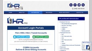 HRPro Secure Login | HRBenePro - Your Total People Solution