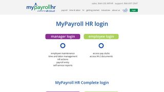 login | MyPayrollHR