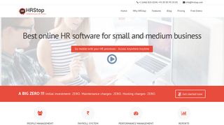 HRStop - Best HRMS / HRIS, Payroll software for small and medium ...