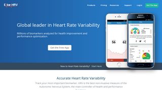 Elite HRV - Heart Rate Variability