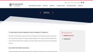 India | HS Brands Global