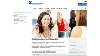 Application - Hochschule Niederrhein