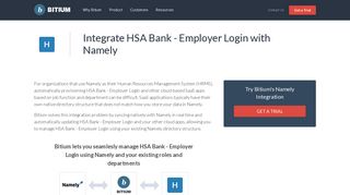 HSA Bank - Employer Login Namely Integration - Connect HSA Bank -