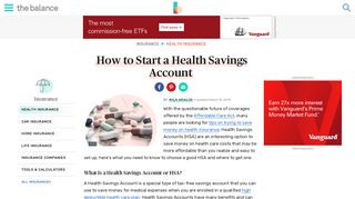 How to Set Up a Health Savings Account (HSA) - The Balance