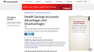 Health Savings Accounts: Advantages and Disadvantages