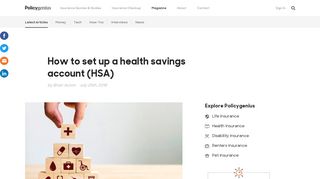 How to set up a health savings account (HSA) | Policygenius